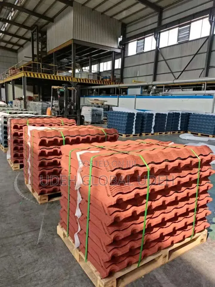 Parapet Roofing and Stone Euro Tiles Roofing Sheets