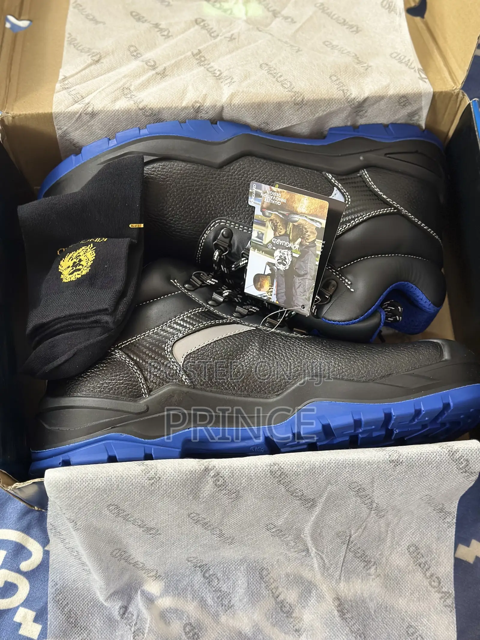 Kinguard Safety Boot Lace - GH₵400 - Steel Toe - Tarkwa