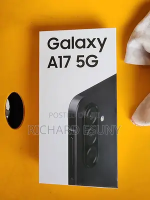 New Samsung Galaxy A17 5G 256 GB Black