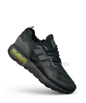 Zx Adidas Sneaker Black in Color
