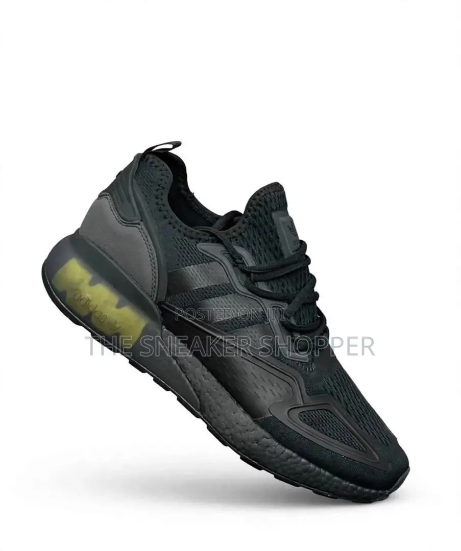 Zx Adidas Sneaker Black in Color
