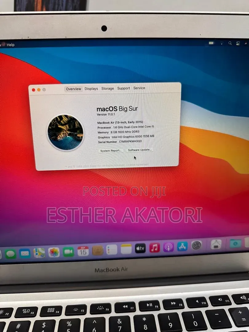 Laptop Apple MacBook Air 2015 8GB Intel Core i5 SSD 128GB