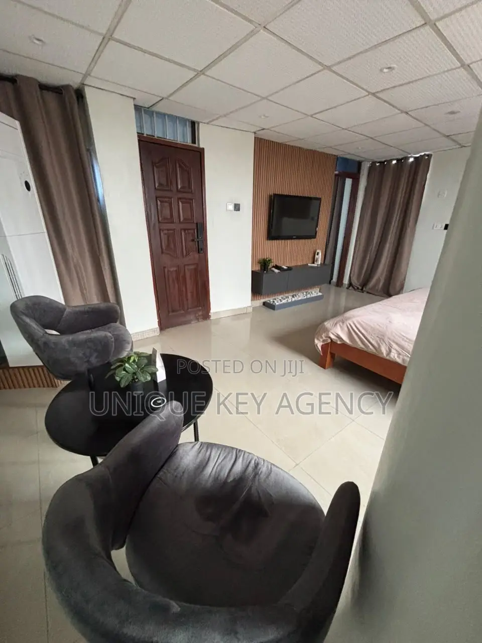 Furnished 1bdrm Apartment in Unique Key Agency, Dzorwulu for rent