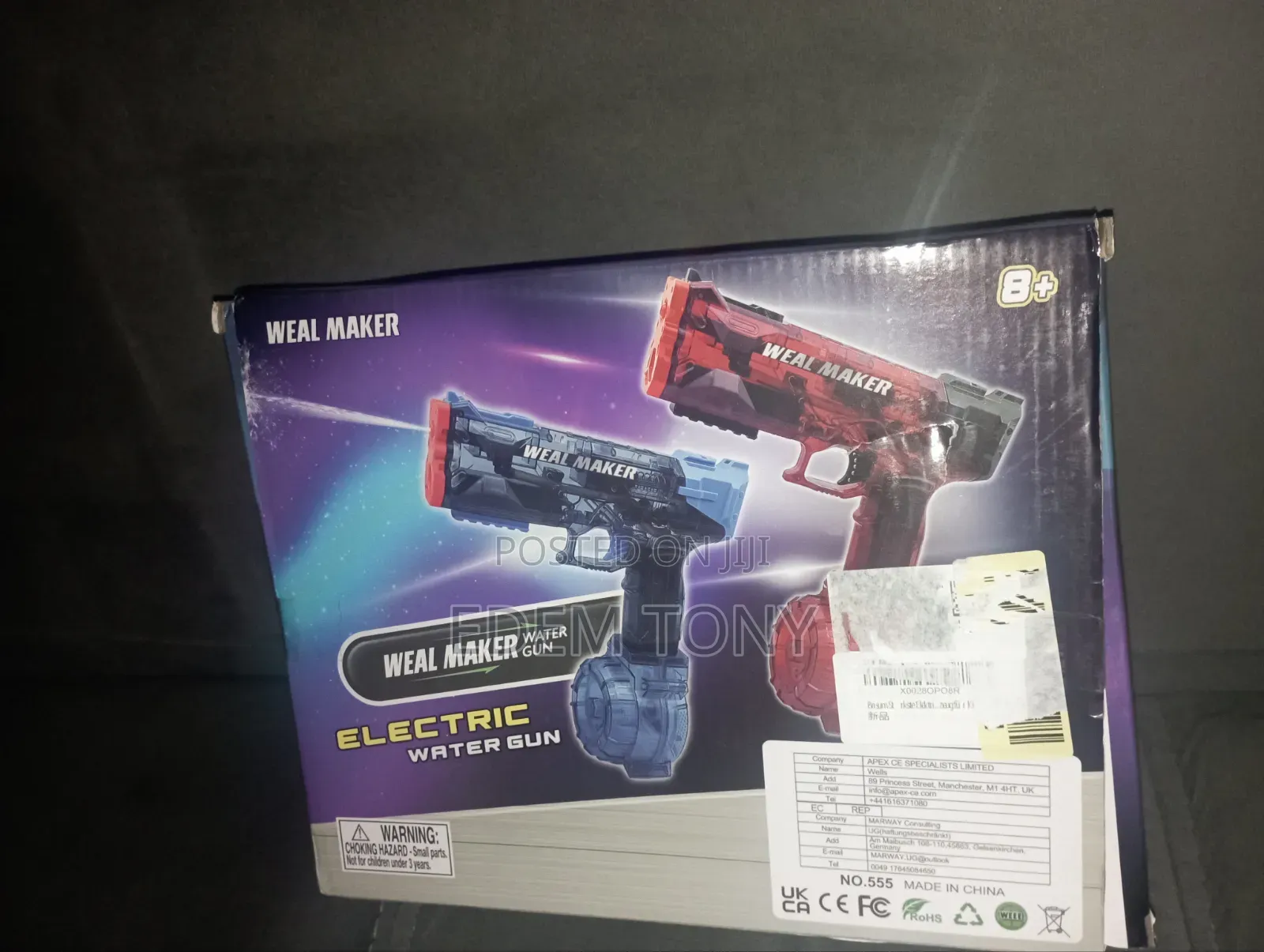 Weal Maker Electric Water Gun