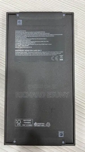 New Samsung Galaxy S25 Ultra 1 TB Black