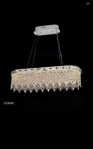 Golden Crystal Lights, Available Both Oval and Round