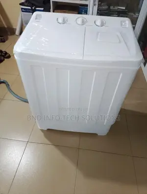 Nicteman 8kg Twin-Tub Semi-Automatic Mini Washing Machine, 110V