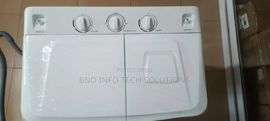 Nicteman 8kg Twin-Tub Semi-Automatic Mini Washing Machine, 110V