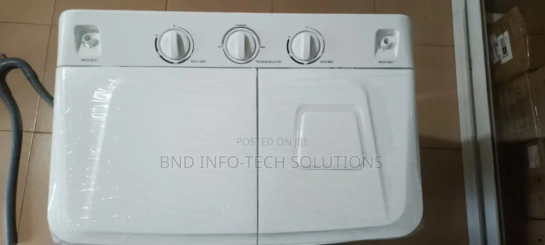 Nicteman 8kg Twin-Tub Semi-Automatic Mini Washing Machine, 110V