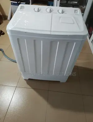 Nicteman 8kg Twin-Tub Semi-Automatic Mini Washing Machine, 110V