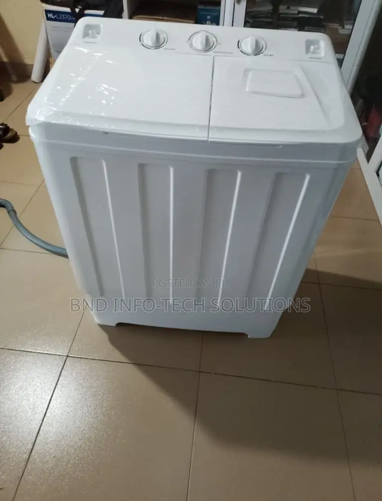 Nicteman 8kg Twin-Tub Semi-Automatic Mini Washing Machine, 110V