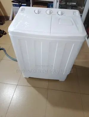 Nicteman 8kg Twin-Tub Semi-Automatic Mini Washing Machine, 110V