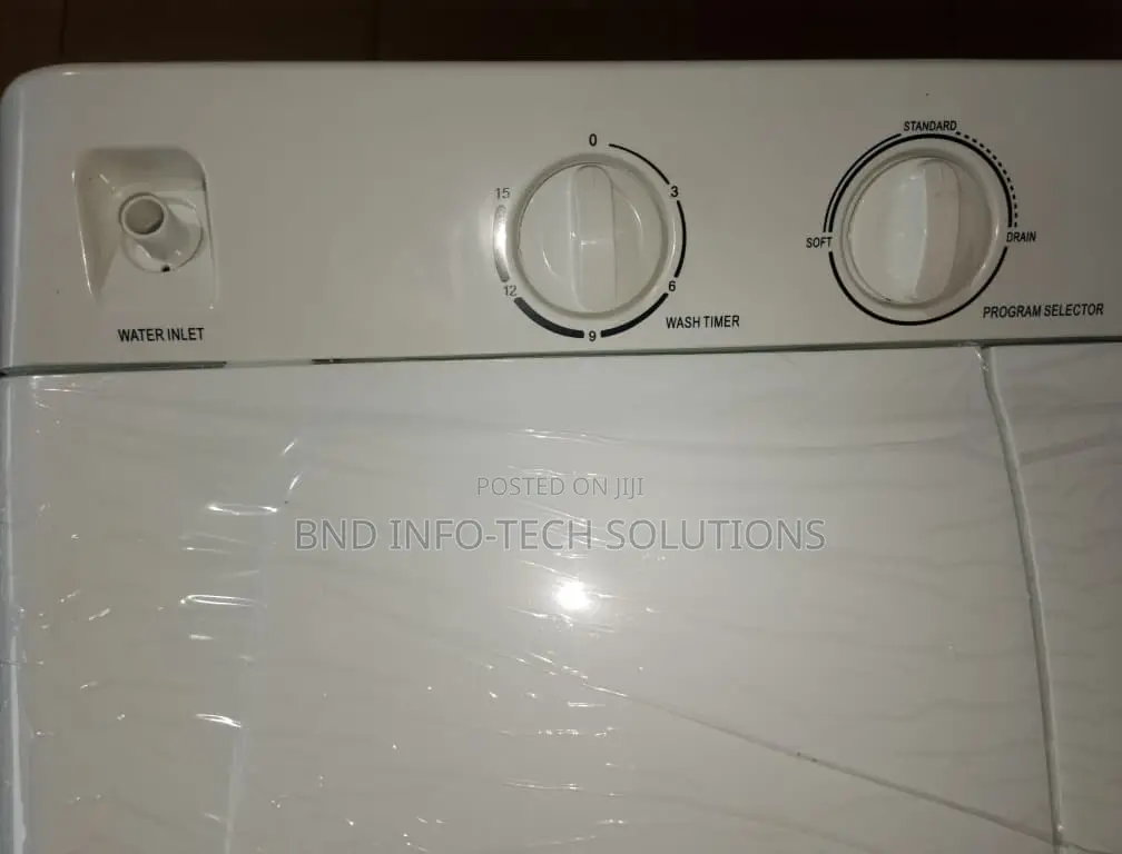 Nicteman 8kg Twin-Tub Semi-Automatic Mini Washing Machine, 110V