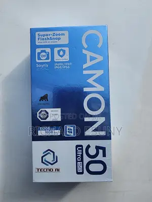 New Tecno Camon 50 Ultra 512 GB Black