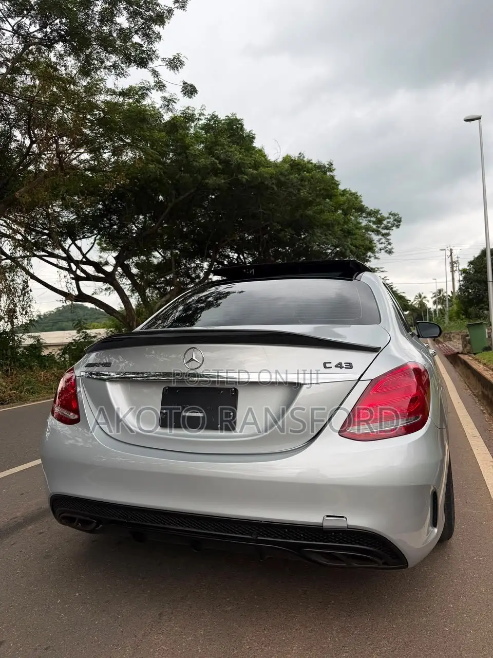 Mercedes-Benz C43 4Matic Sedan AWD (3.0L V6 9AM) 2018 Silver