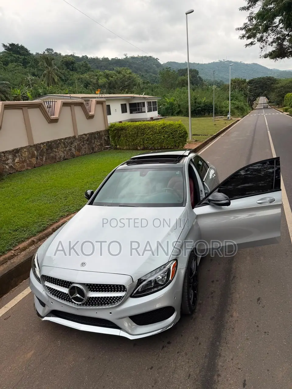 Mercedes-Benz C43 4Matic Sedan AWD (3.0L V6 9AM) 2018 Silver