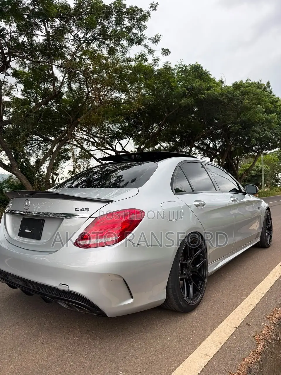 Mercedes-Benz C43 4Matic Sedan AWD (3.0L V6 9AM) 2018 Silver