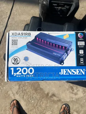 Jensen XDA91RB 1200W Peak Mono Car Amplifier – New