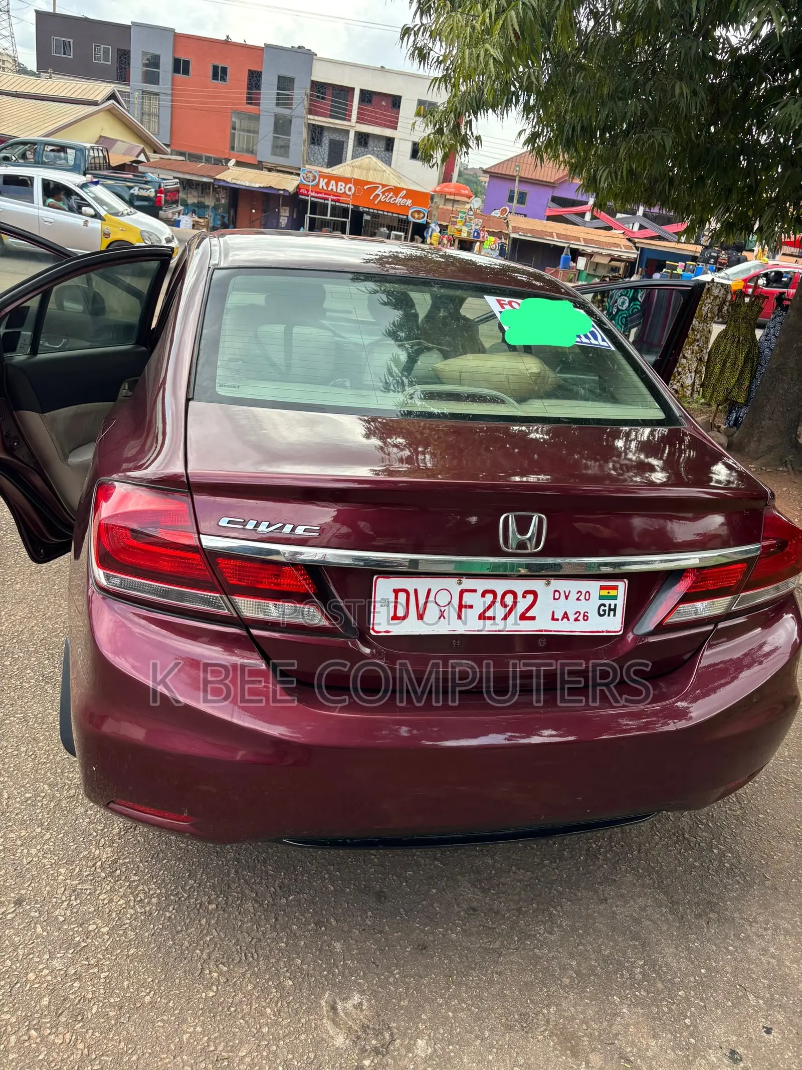 Honda Civic 2015 Red