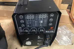 HZXVOGEN 250A 6in1 MIG250 Welder Aluminum Welding Machine 110/220v
