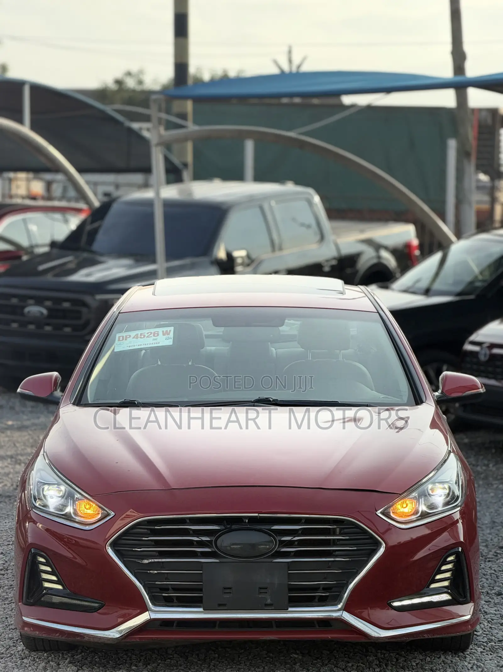Hyundai Sonata Limited 2019 Red