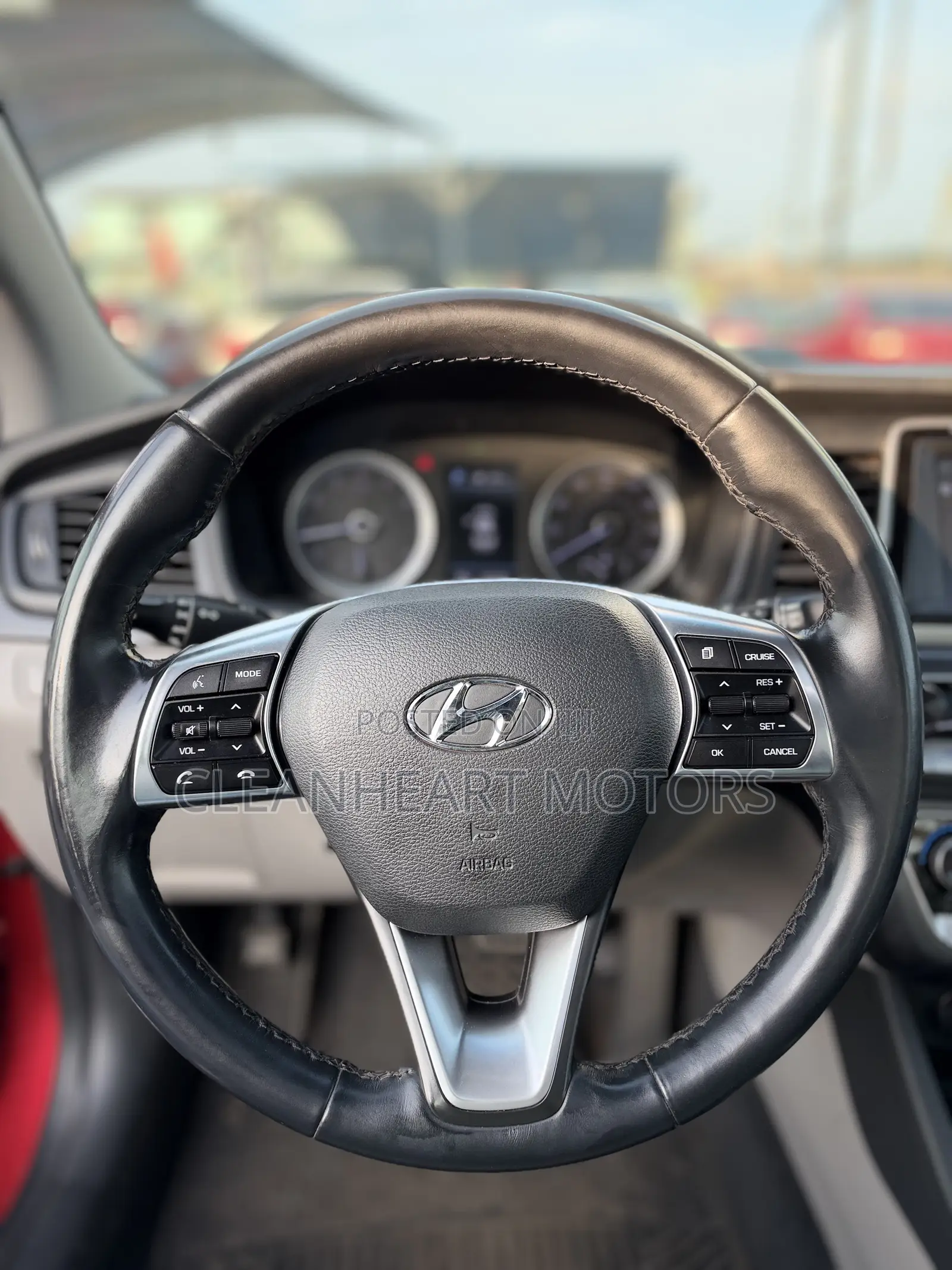 Hyundai Sonata Limited 2019 Red