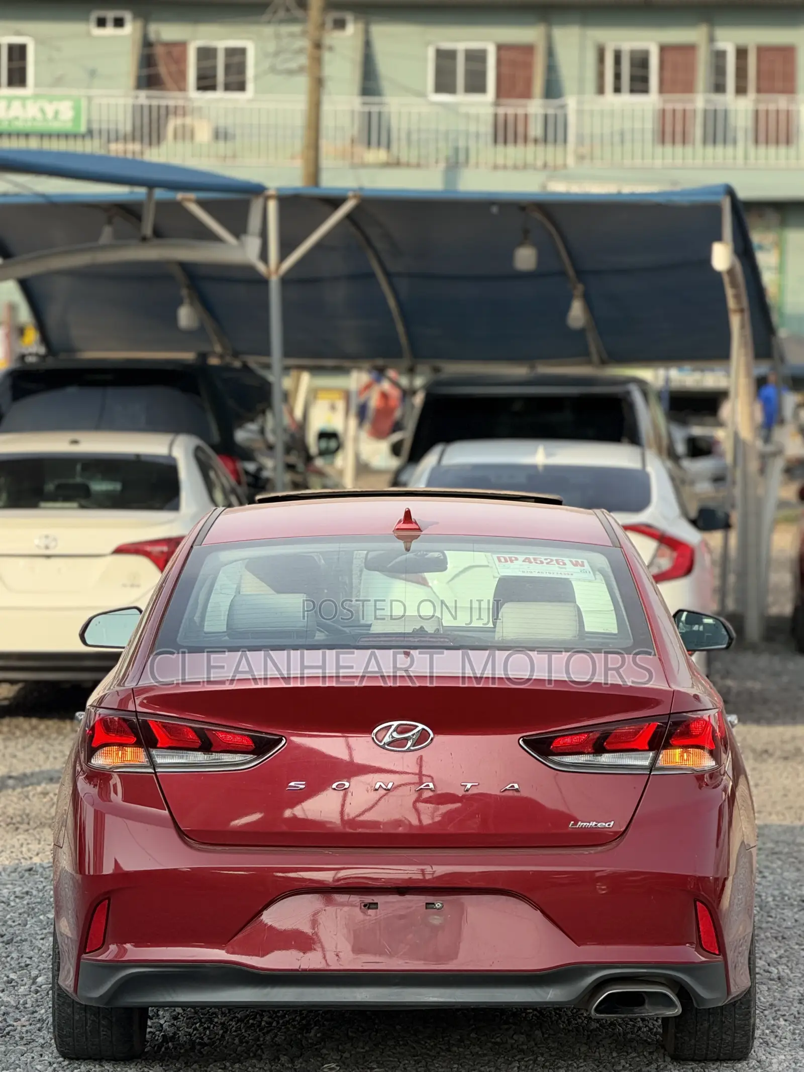 Hyundai Sonata Limited 2019 Red