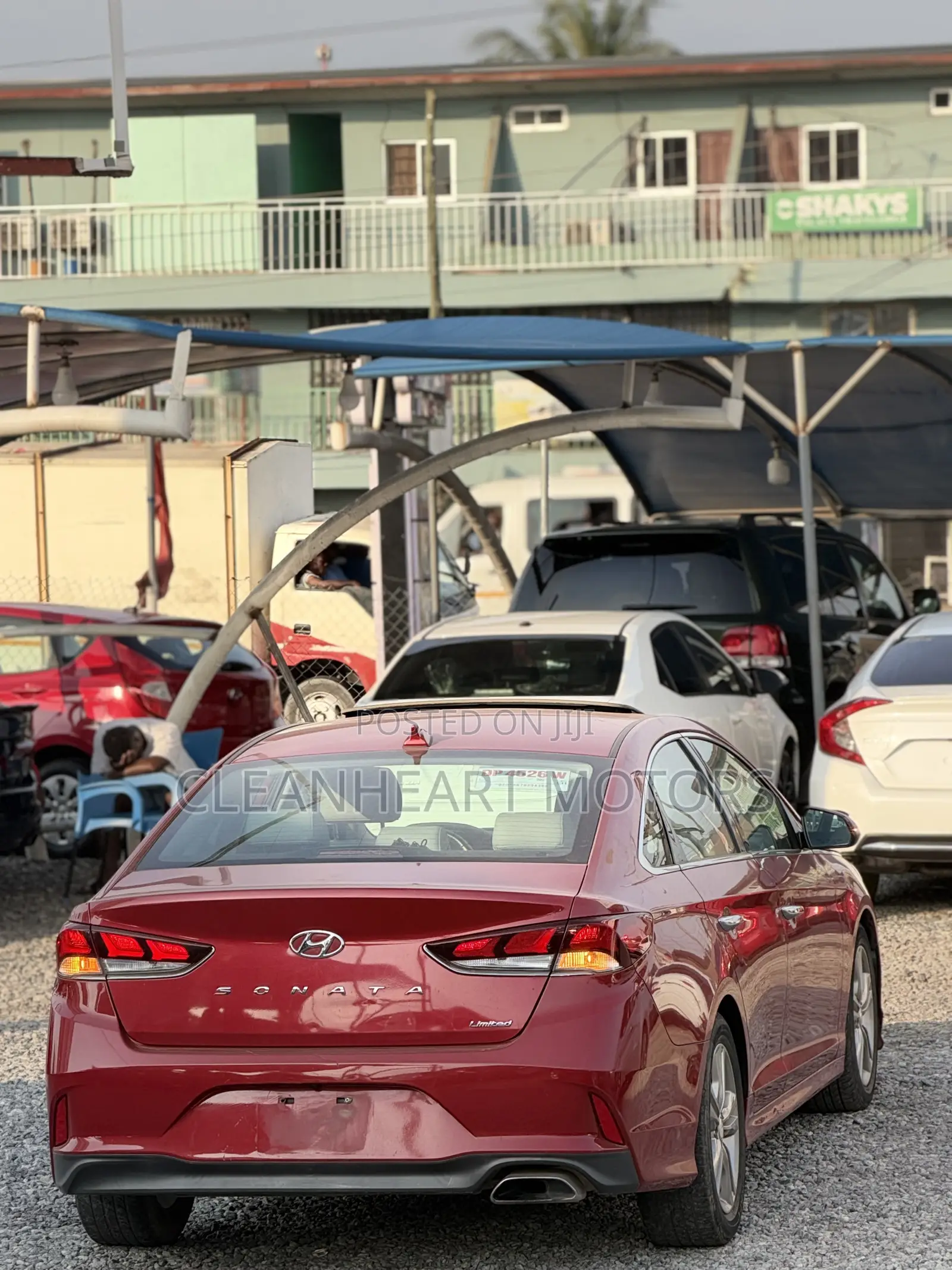 Hyundai Sonata Limited 2019 Red