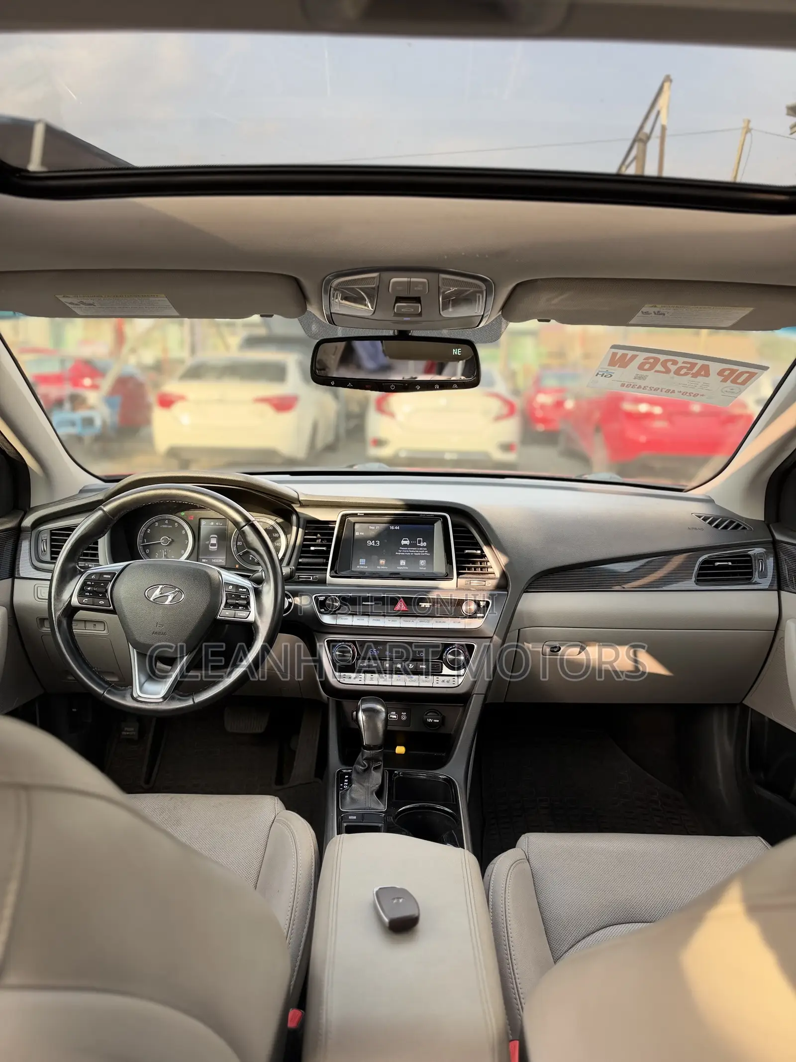 Hyundai Sonata Limited 2019 Red