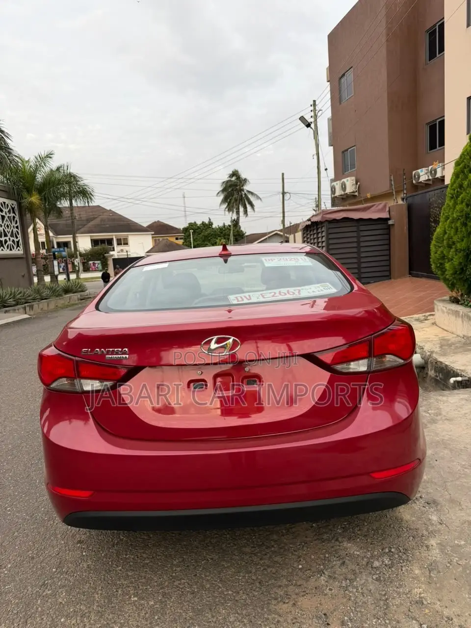 Hyundai Elantra Sport 4dr Sedan (2.0L 4cyl 6M) 2015 Red