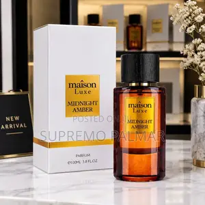 Hamidi LUXE Midnight Amber 110ml – Amber Oud Woody Perfume