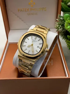 Patek Philippe Geneva Stainless Steel Watch for Men