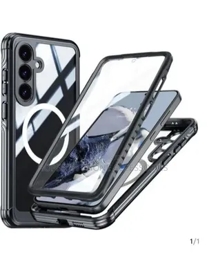 Quality 360 Shockproof Magsafe, in-Built Screen Protector for Samsung