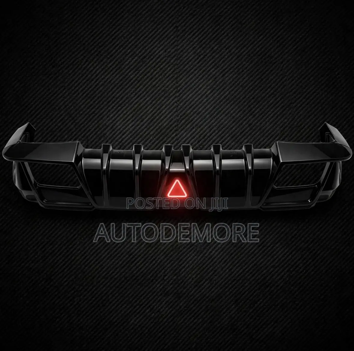 Honda CRV 2024 Rear Bumper Diffuser With Led