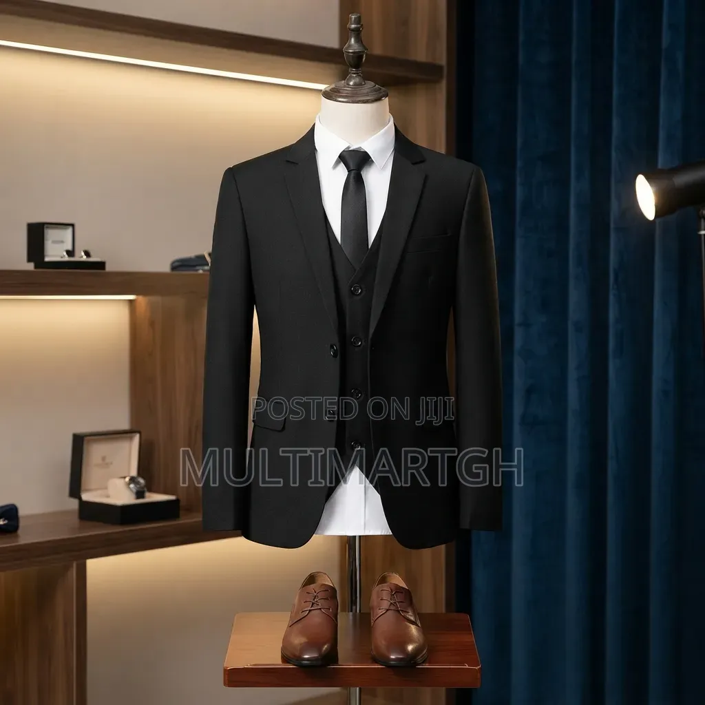 Men's 2 Piece Suit 2 Buttons Men's Suit Jacket and Vest