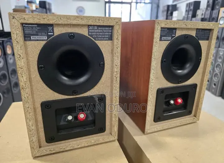 High Quality Panasonic HiFi Bookshelf Speakers Great Sound Premium