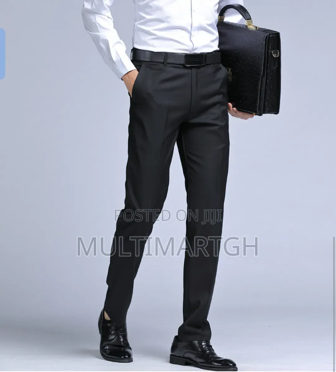 Men's Office Trousers Men's Formal Trousers - Black Size 31