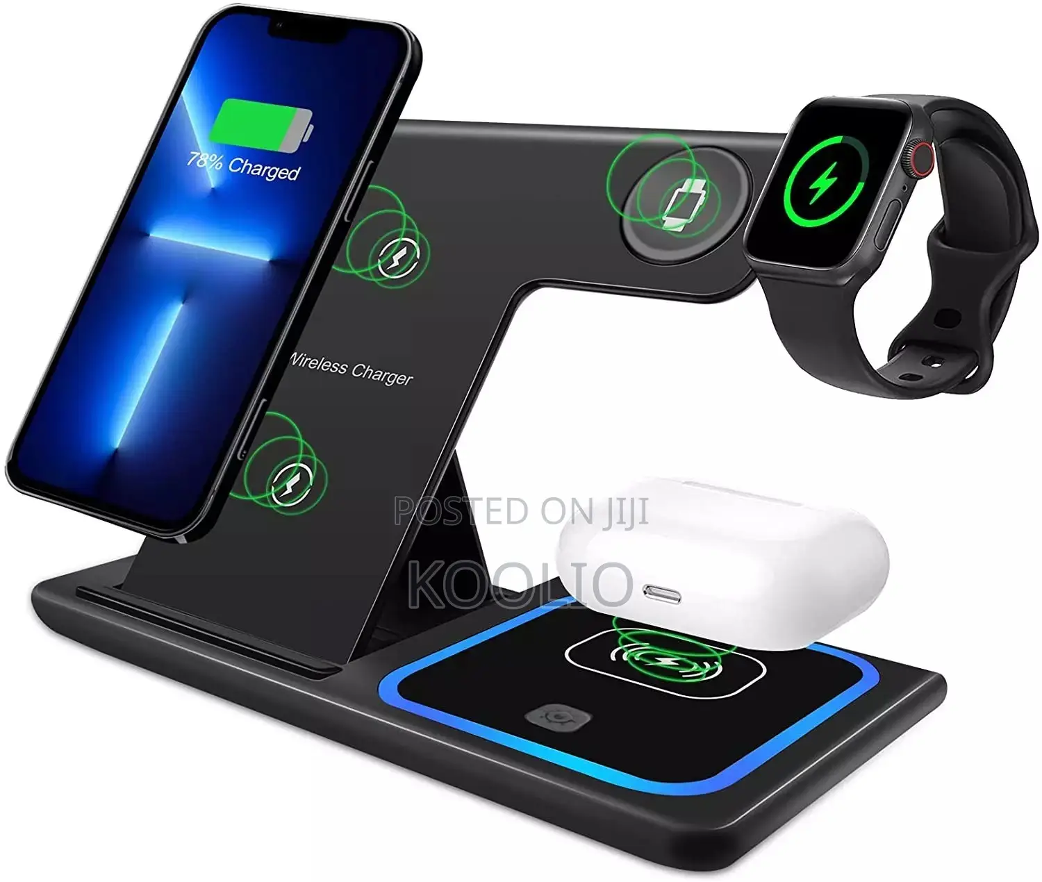 3in1 Wireless Charging Station