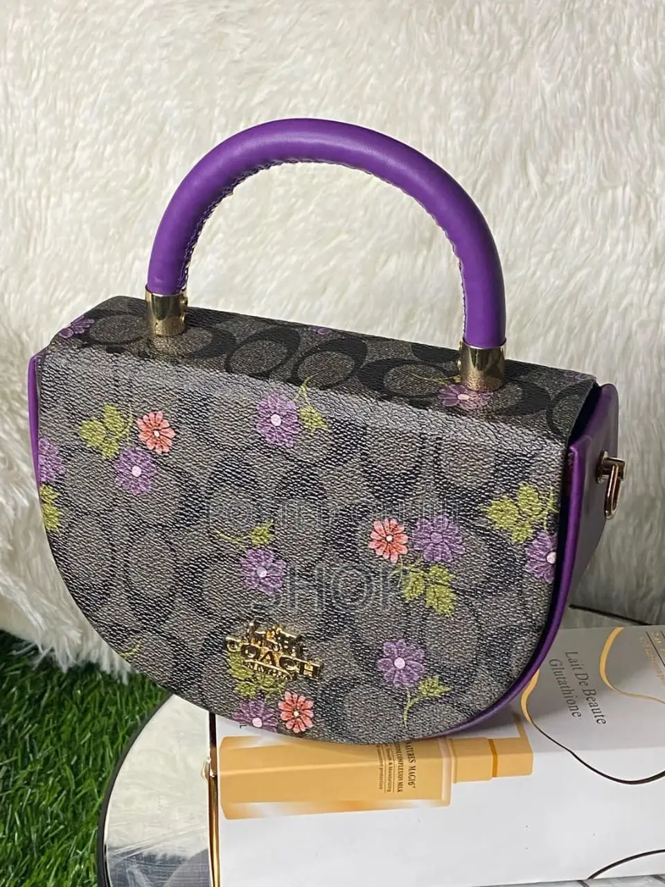Mini Top Handle Shoulder Bag-3 Colors Available