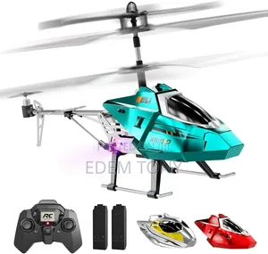 XK919 Alloy 3-Channel RC Helicopter - In Blue