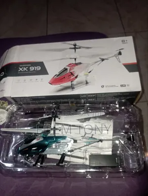 XK919 Alloy 3-Channel RC Helicopter - In Blue
