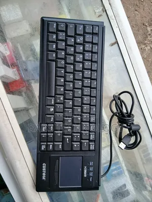 Custom Keyboard With Mousepad Conbined