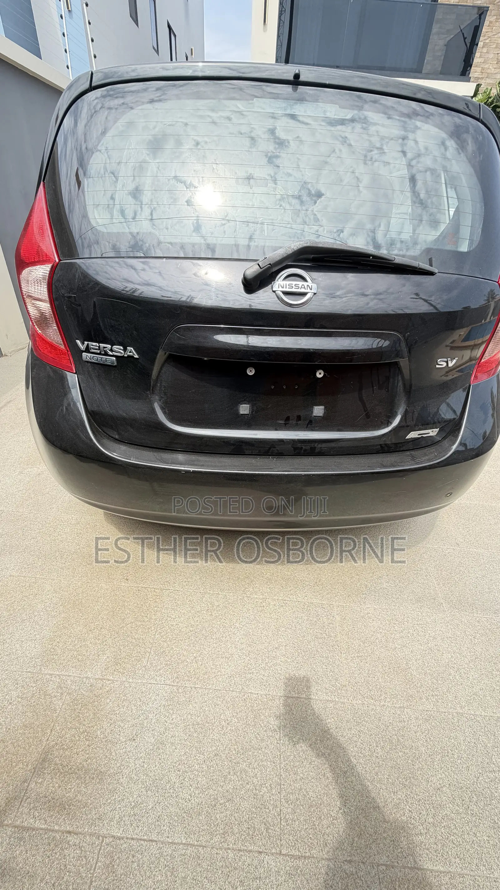 Nissan Versa 2016 Black