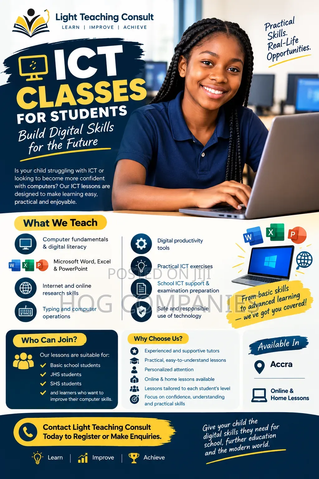 ICT Home Tutor | Beginner to Advanced | Home/Online| Kasoa