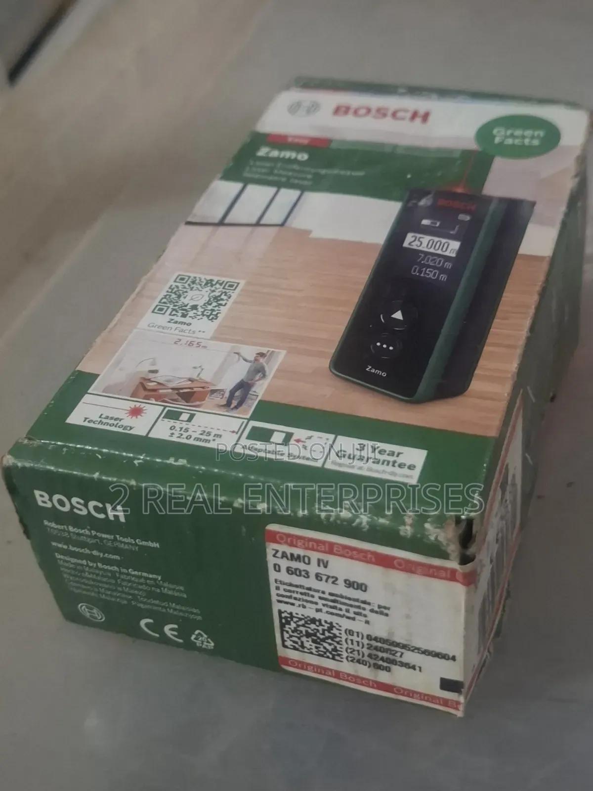 Bosch Zamo Digital Laser Measure / Distance Meter (0.15 - 25 M)