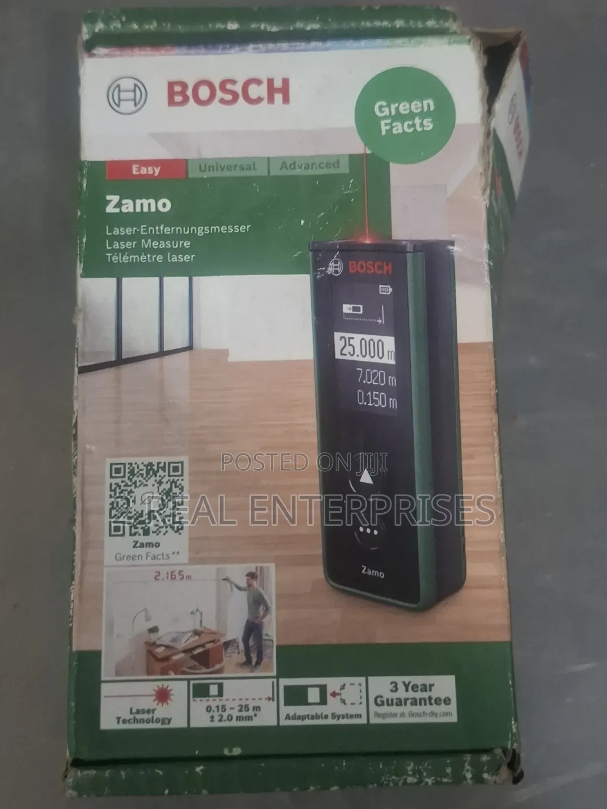 Bosch Zamo Digital Laser Measure / Distance Meter (0.15 - 25 M)