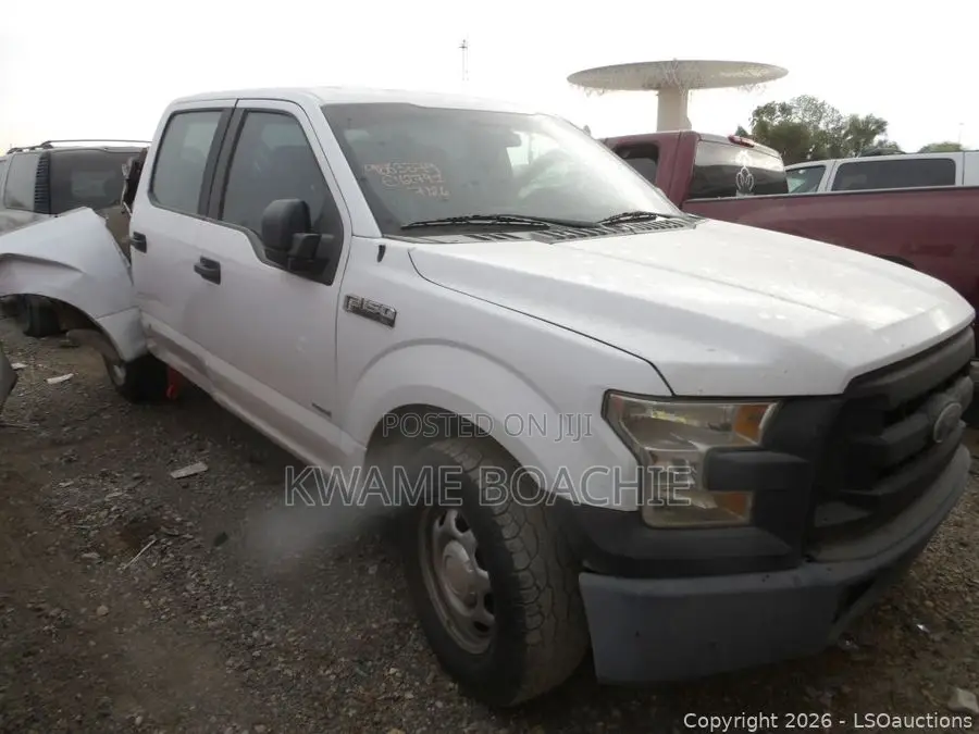 Front Cut and Engine 2016 Ford F150 2.7 L