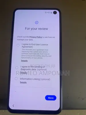 Samsung Galaxy S10e 128 GB Silver