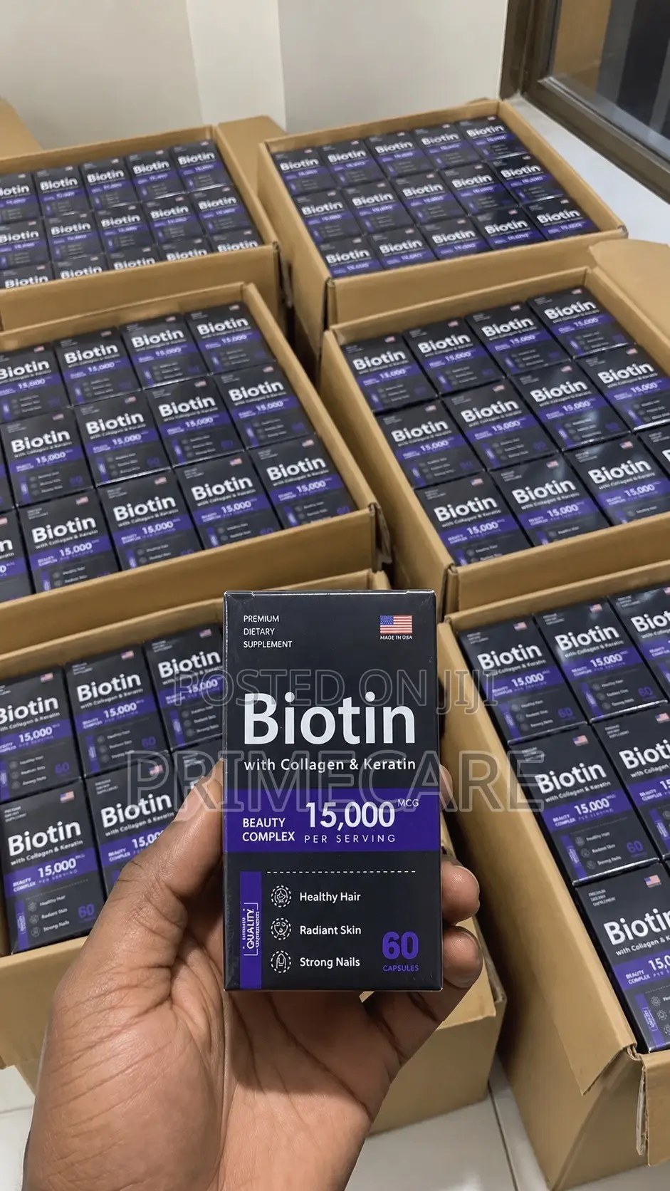 Biotin With Collagen Keratin