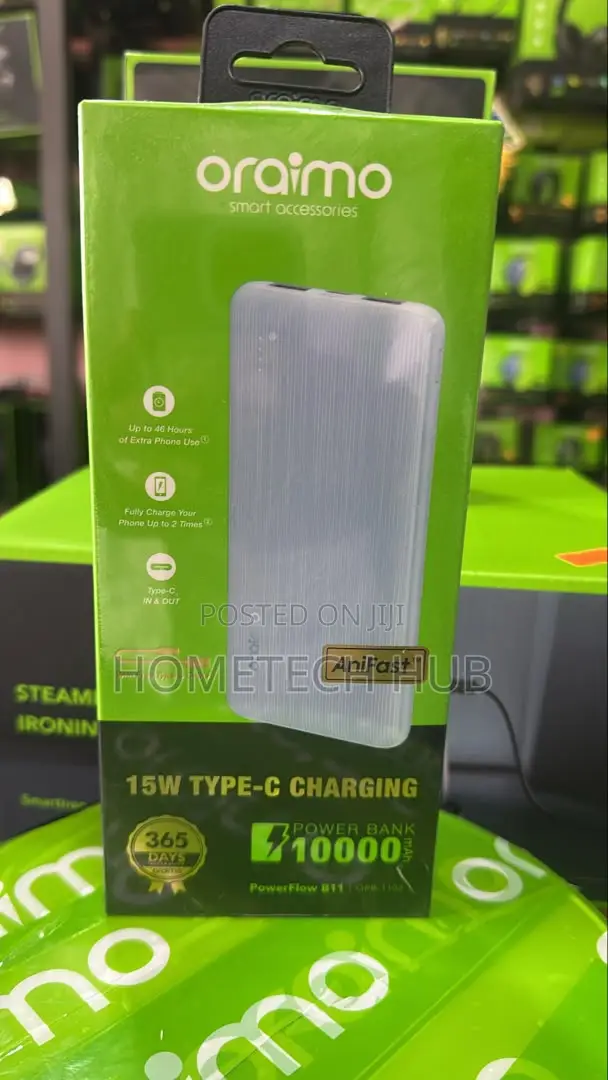 Oraimo Powerflow B11 10,000mah Powerbank